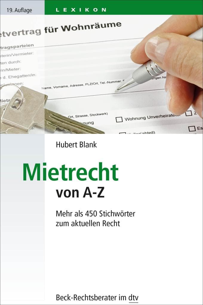 Mietrecht von A - Z