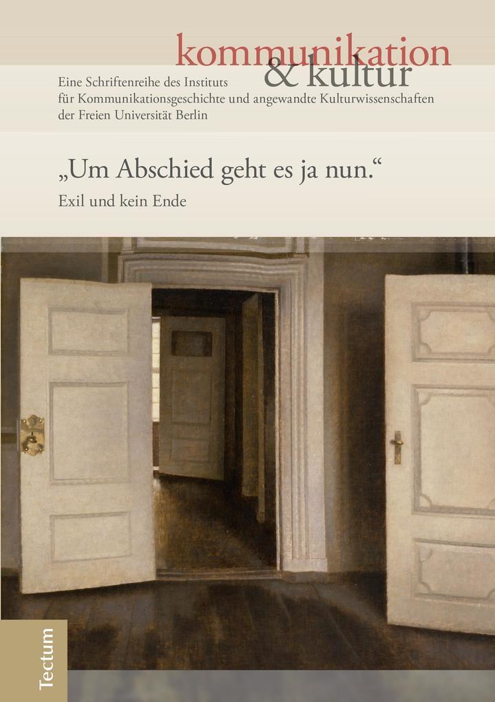 "Um Abschied geht es ja nun."