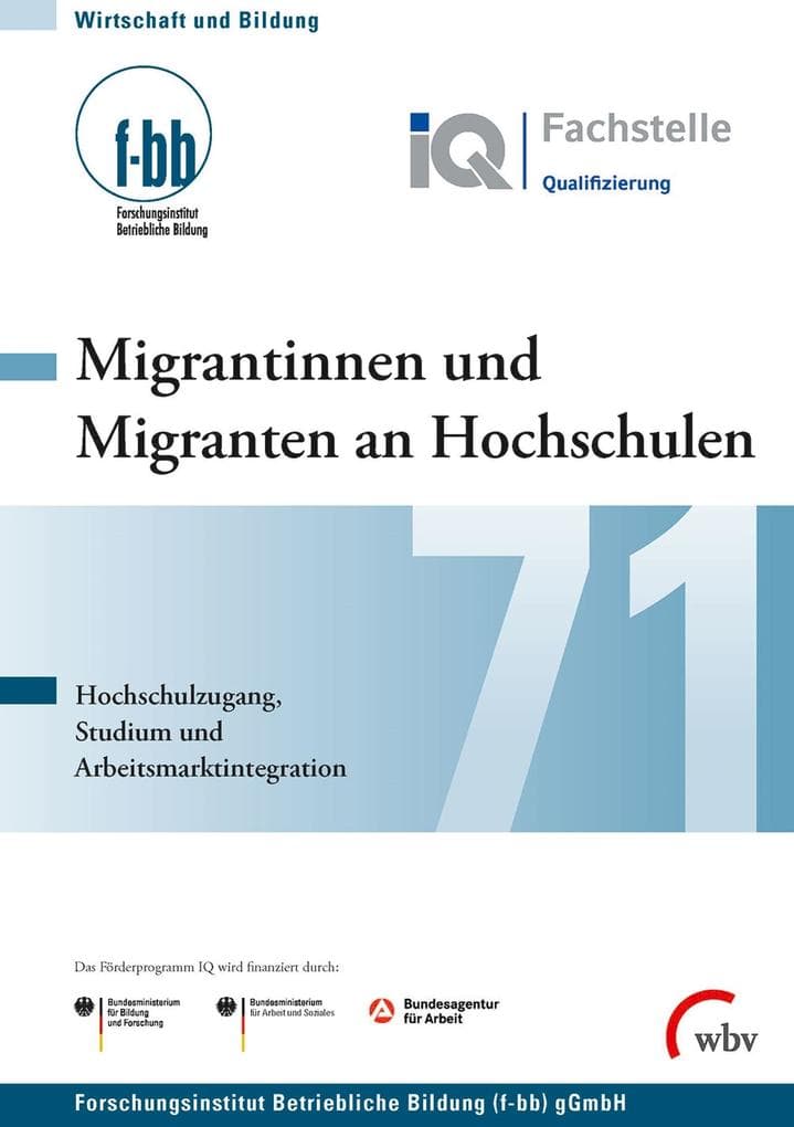 Migrantinnen und Migranten an Hochschulen