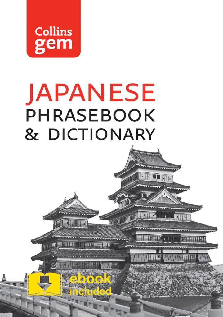 Collins Japanese Phrasebook and Dictionary Gem Edition