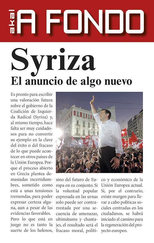 Syriza : el anuncio de algo nuevo