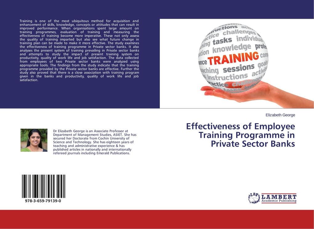 Effectiveness of Employee Training Programme in Private Sector Banks