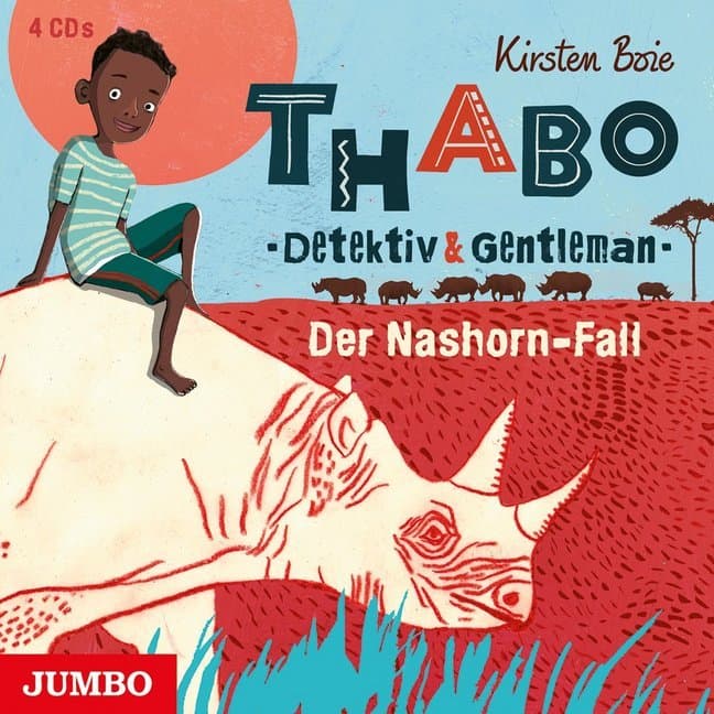 Thabo - Detektiv & Gentleman - Der Nashorn-Fall, 4 Audio-CDs