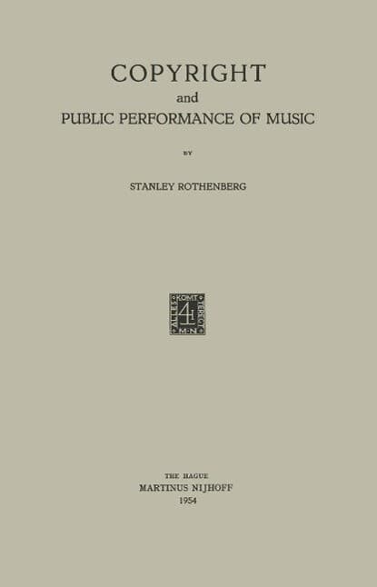 Copyright and Public Performance of Music