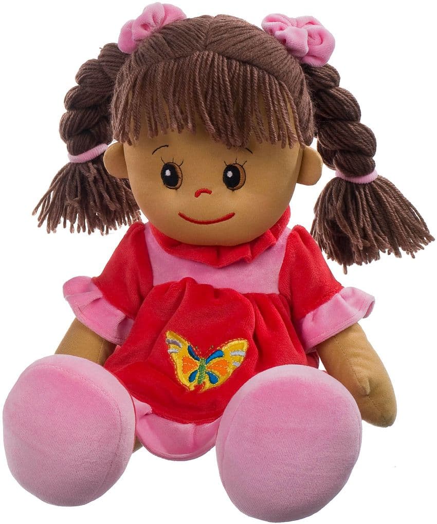 Heunec - Poupetta - Lucy mit braunem Haar L, 50cm