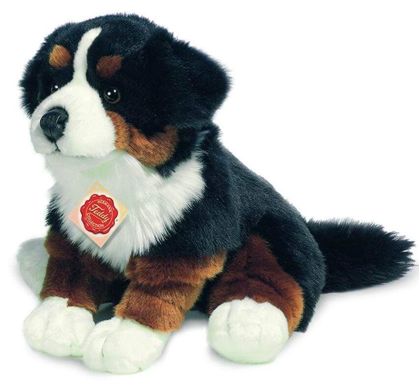 Teddy-Hermann - Berner Sennenhund sitzend, 29 cm