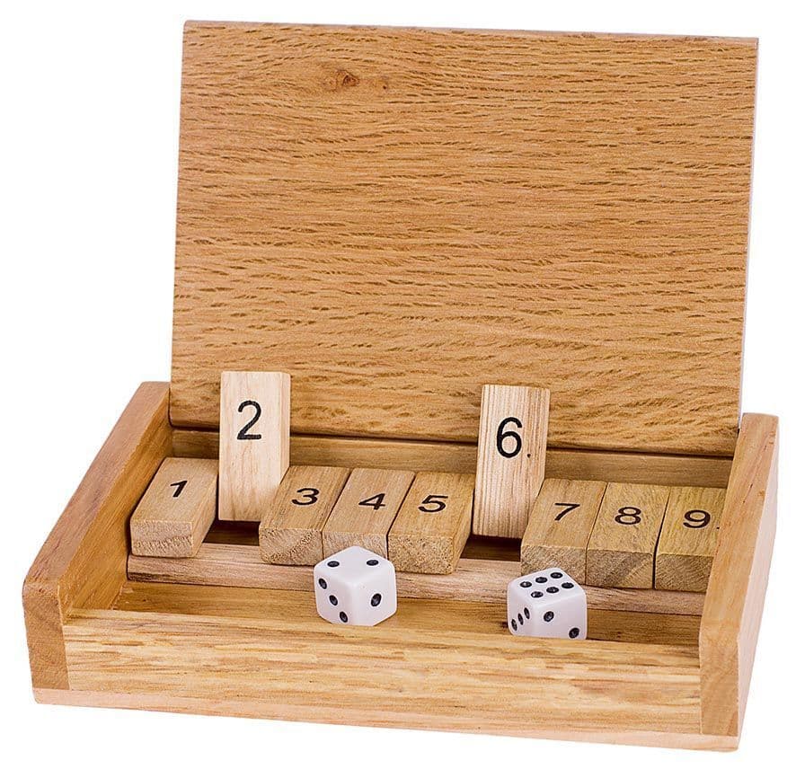 Würfelspiel Shut the box