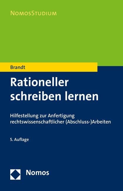 Rationeller schreiben lernen