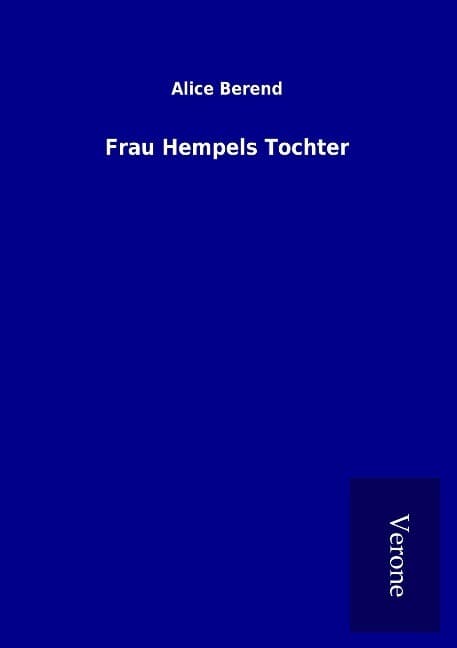 Frau Hempels Tochter