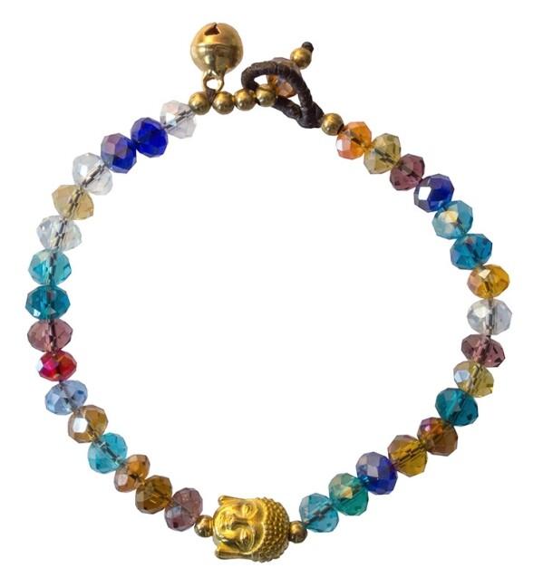 Armband Buddha bunt