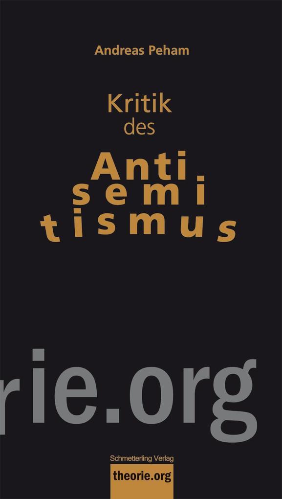 Kritik des Antisemitismus