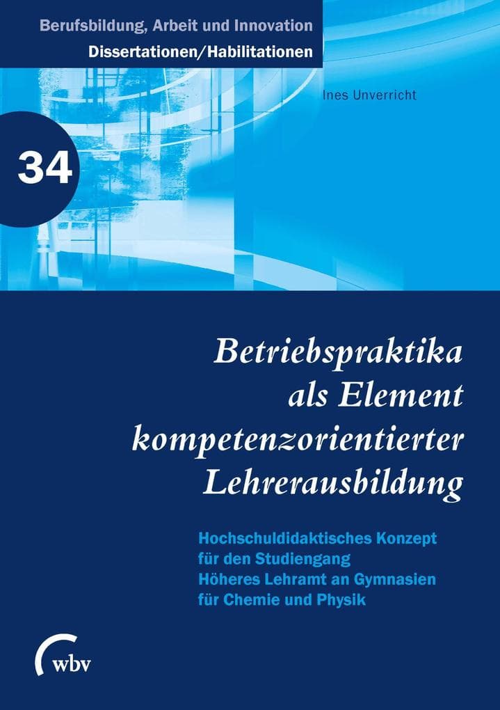 Betriebspraktika als Element kompetenzorientierter Lehrerausbildung