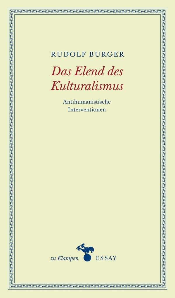 Das Elend des Kulturalismus