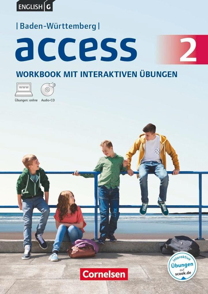 English G Access Band 2: 6. Schuljahr. Baden-Württemberg. Workbook mit interaktiven Übungen auf scook.de