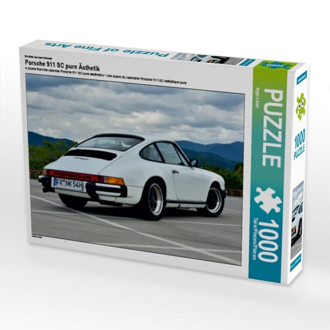 CALVENDO Puzzle Porsche 911 SC pure Ästhetik 1000 Teile Lege-Größe 64 x 48 cm Foto-Puzzle Bild von I