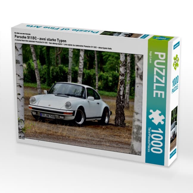 CALVENDO Puzzle Porsche 911SC - zwei starke Typen 1000 Teile Lege-Größe 64 x 48 cm Foto-Puzzle Bild