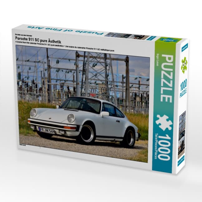 CALVENDO Puzzle Porsche 911 SC pure Ästhetik 1000 Teile Lege-Größe 64 x 48 cm Foto-Puzzle Bild von I