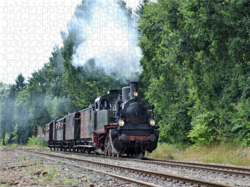 CALVENDO Puzzle Dampf-Lok STETTIN 7906 1000 Teile Lege-Größe 640 x 480 cm Foto-Puzzle Bild von Günth