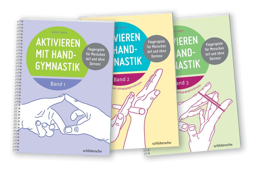 Aktivieren mit Handgymnastik , 3 Bde. im Set