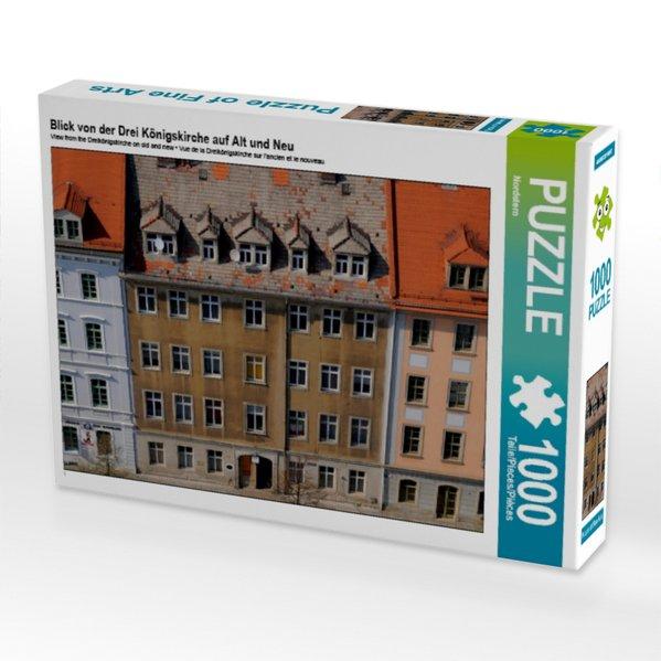 Blick von der Drei Königskirche auf Alt und Neu (Puzzle)