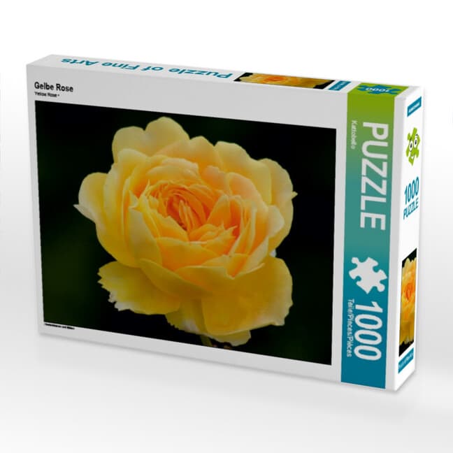 Gelbe Rose (Puzzle)