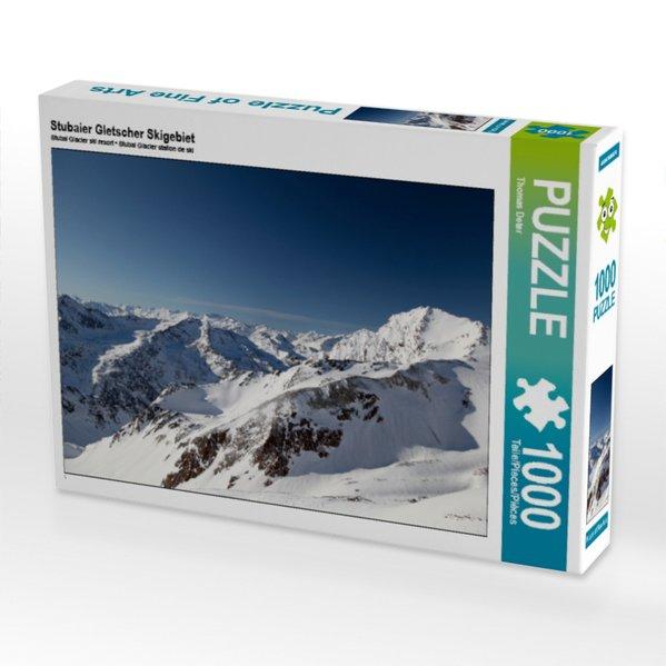 Stubaier Gletscher Skigebiet (Puzzle)