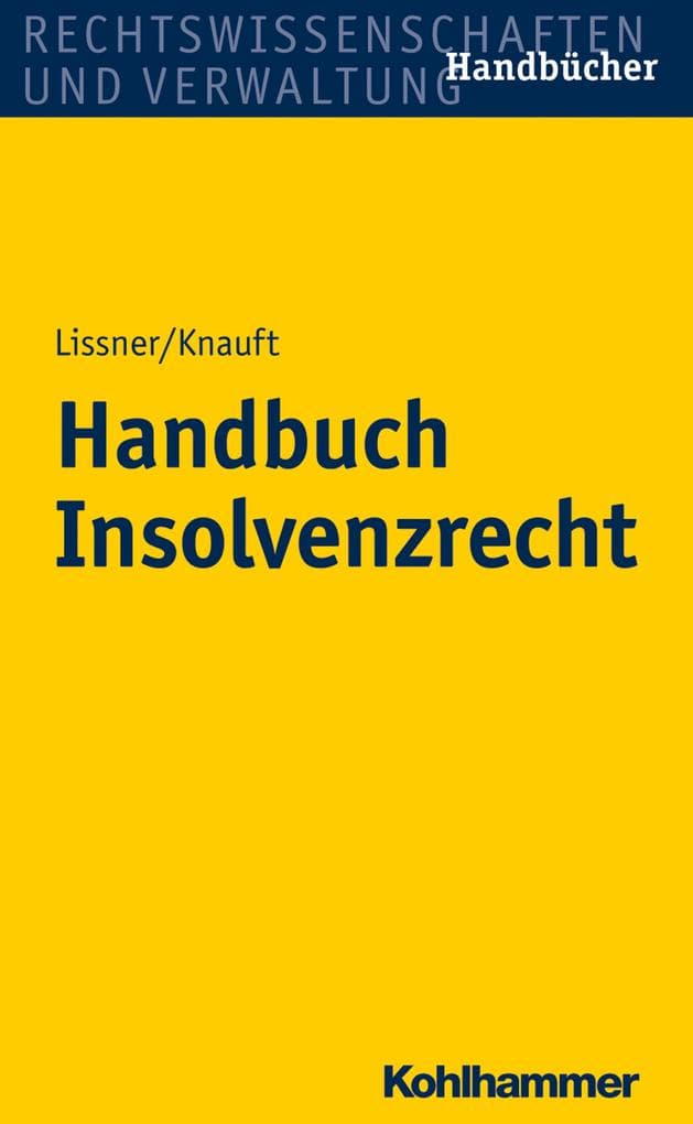 Handbuch Insolvenzrecht