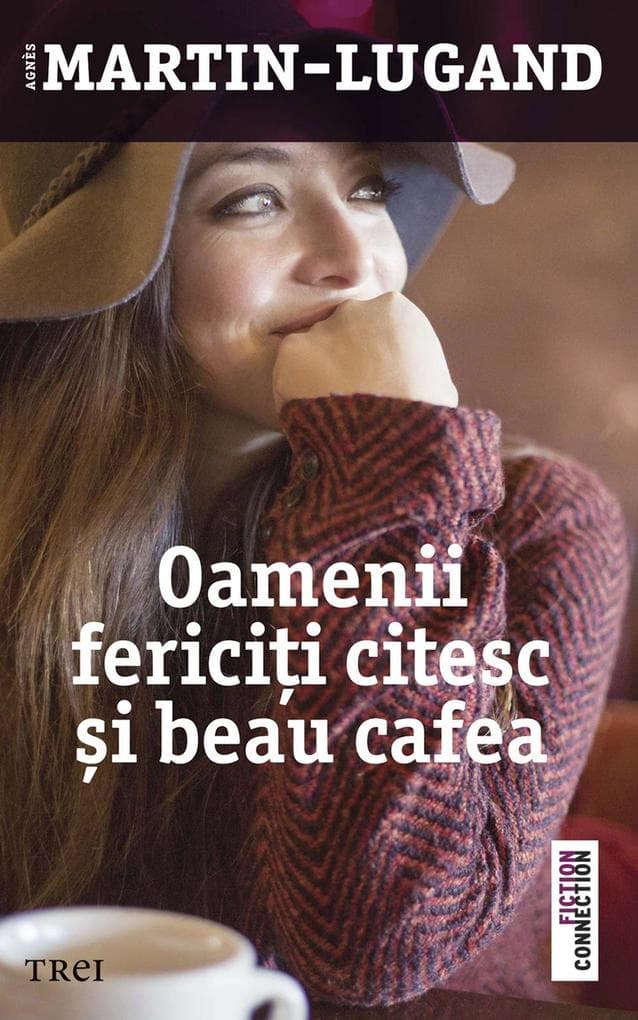 Oamenii fericii citesc i beau cafea