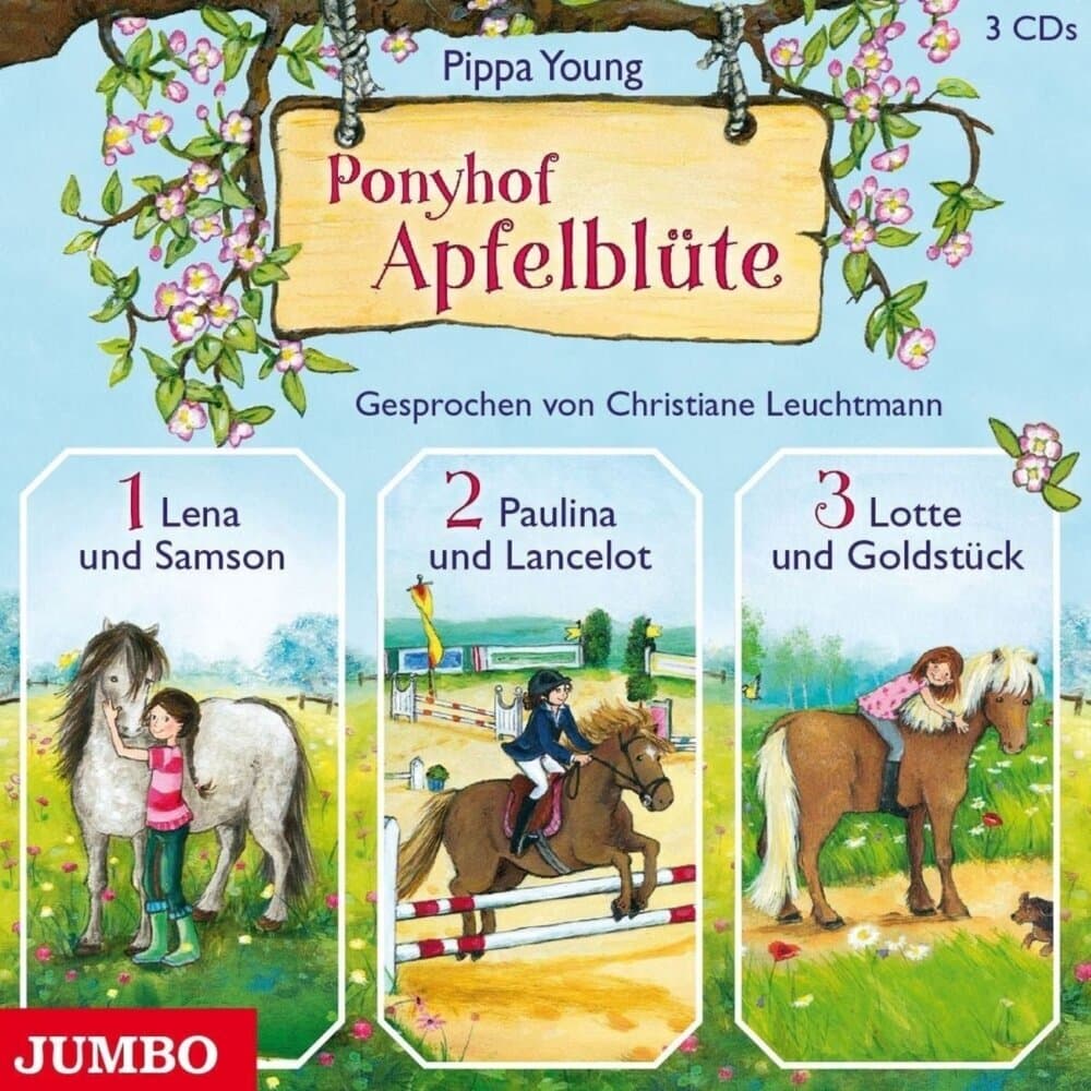 Ponyhof Apfelblüte Box (1-3), 3 Audio-CD