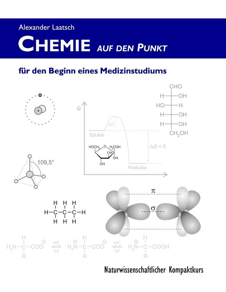 Chemie auf den Punkt für den Beginn eines Medizinstudiums