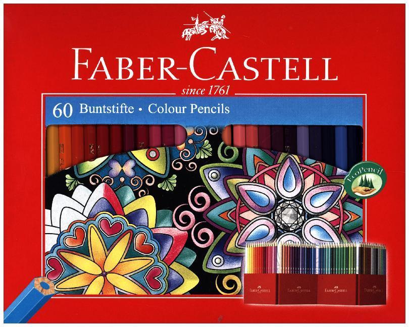 Faber-Castell Buntstifte Castle 60er Set