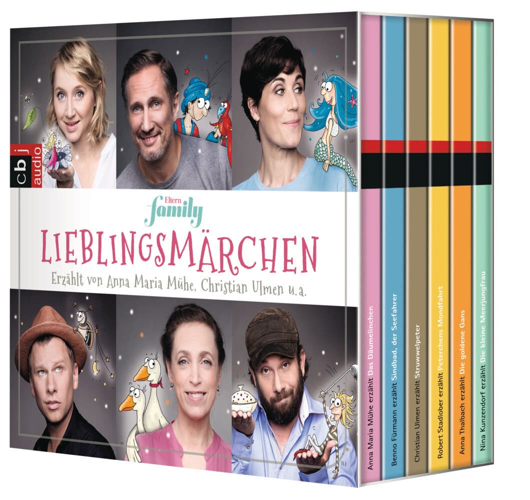 Eltern family - Lieblingsmärchen - Box, 6 Audio-CDs