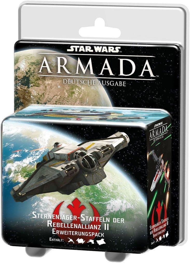 Atomic Mass Games - Star Wars Armada - Sternenjäger-Staffeln der Rebellenallianz II