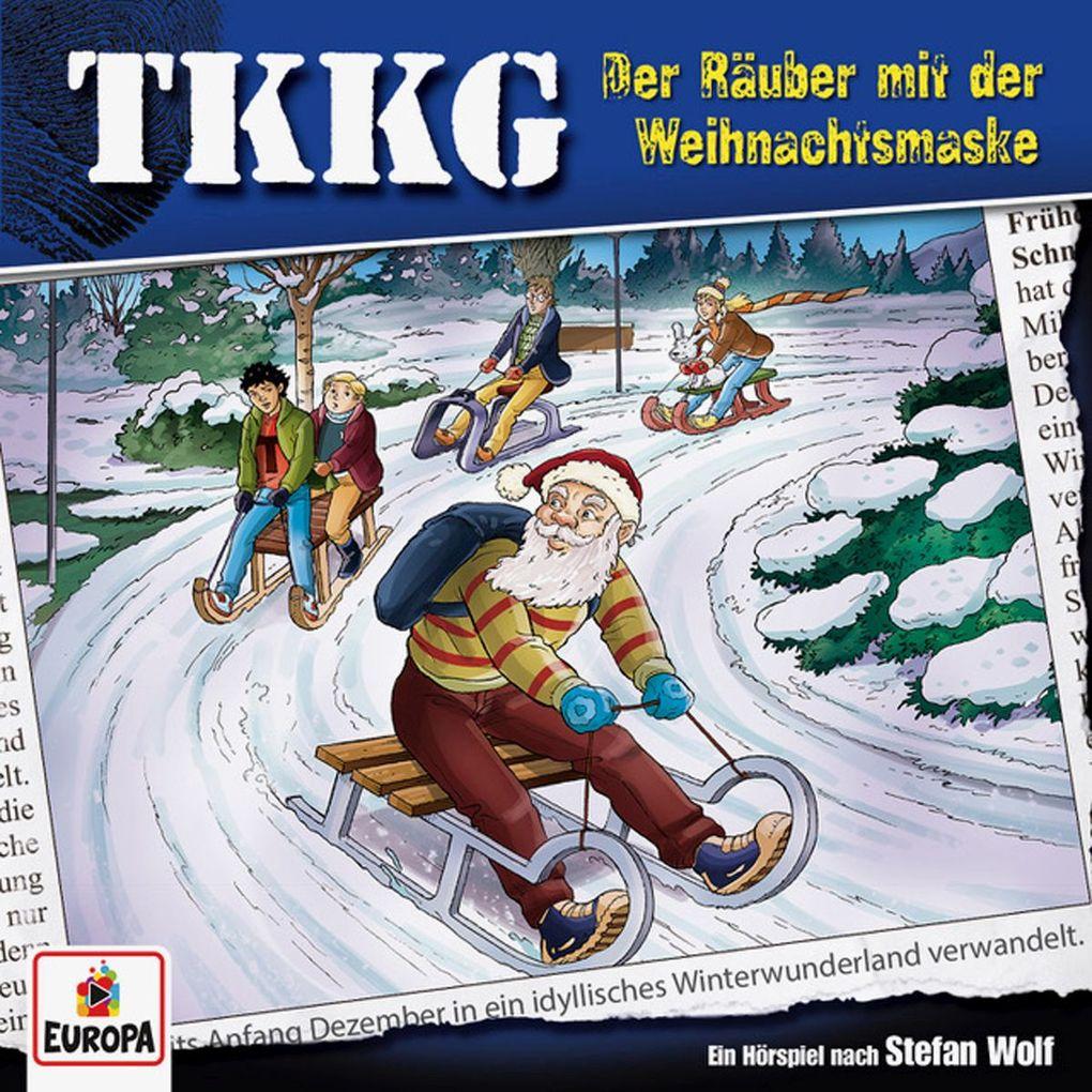 TKKG 203. Der Räuber mit der Weihnachtsmaske