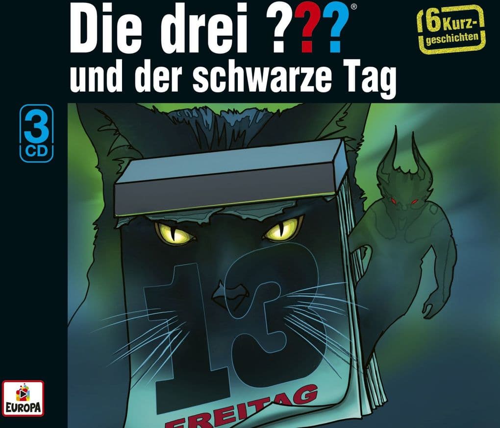 Die drei ??? und der schwarze Tag (Sechs Kurzgeschichten) (Fragezeichen)