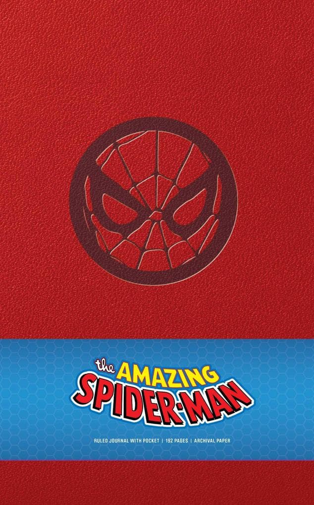 Marvel: Spider-Man Hardcover Ruled Journal