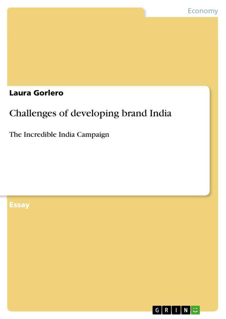 Challenges of developing brand India