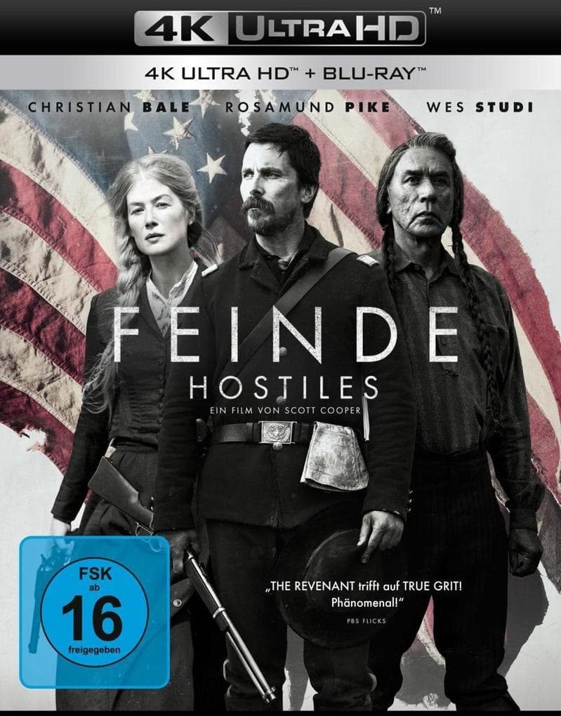 Feinde - Hostiles 4K, 2 UHD-Blu-ray