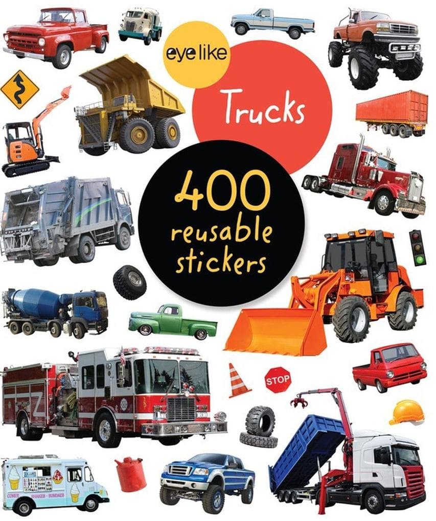 EyeLike Stickers: Trucks