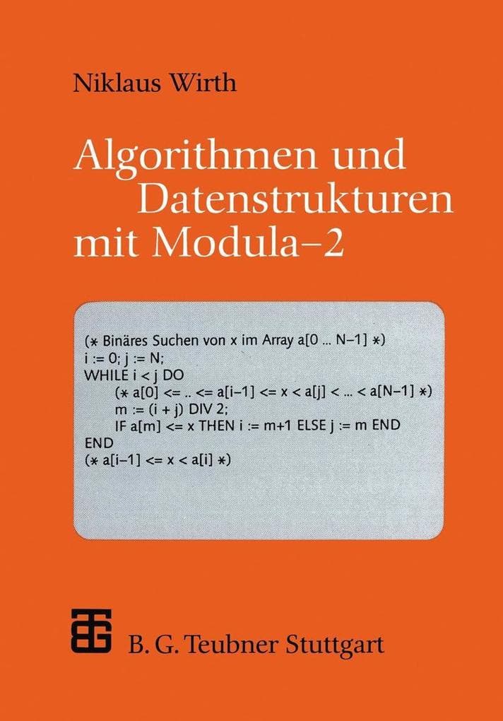 Algorithmen und Datenstrukturen mit Modula - 2