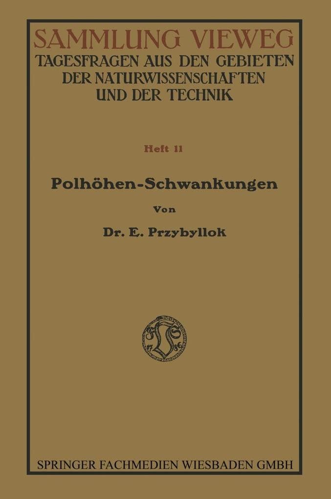 Die Polhöhenschwankungen