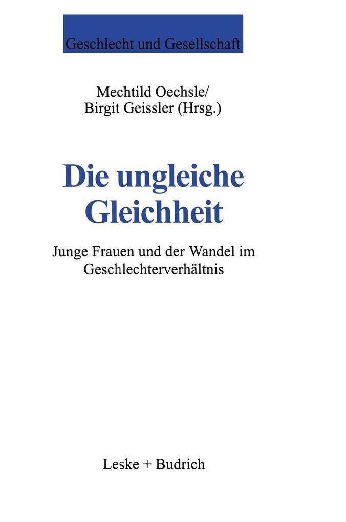 Die ungleiche Gleichheit