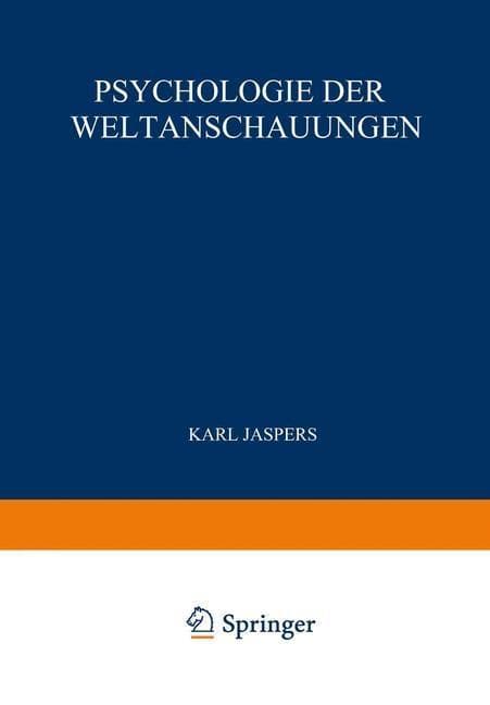 Psychologie der Weltanschauungen