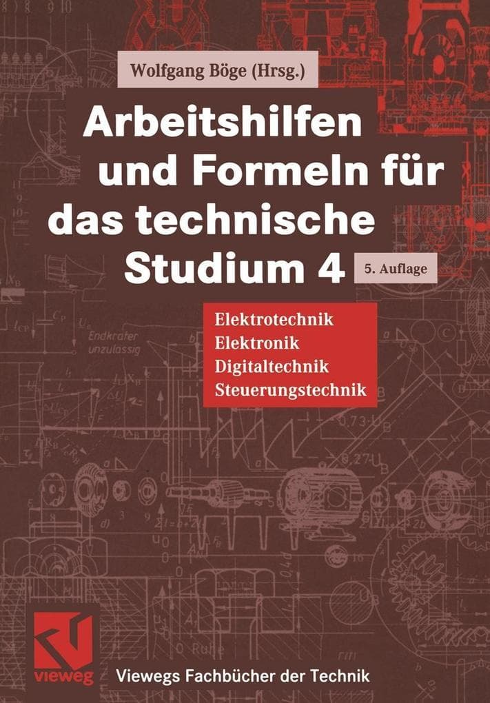 Arbeitshilfen und Formeln für das technische Studium