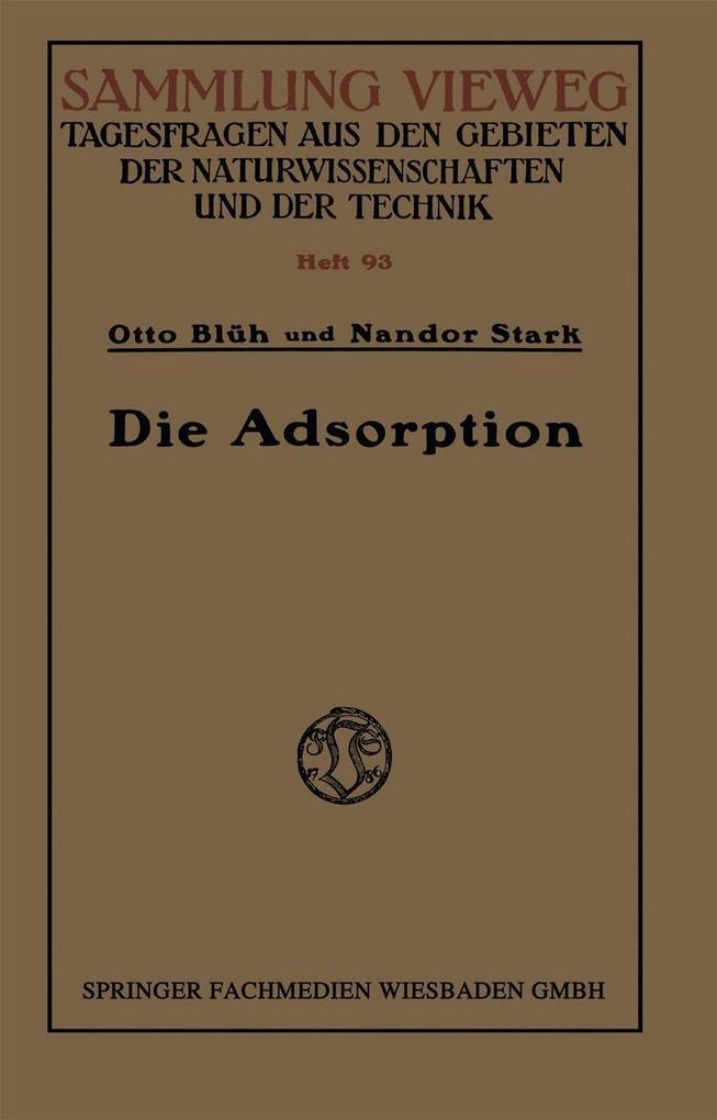 Die Adsorption