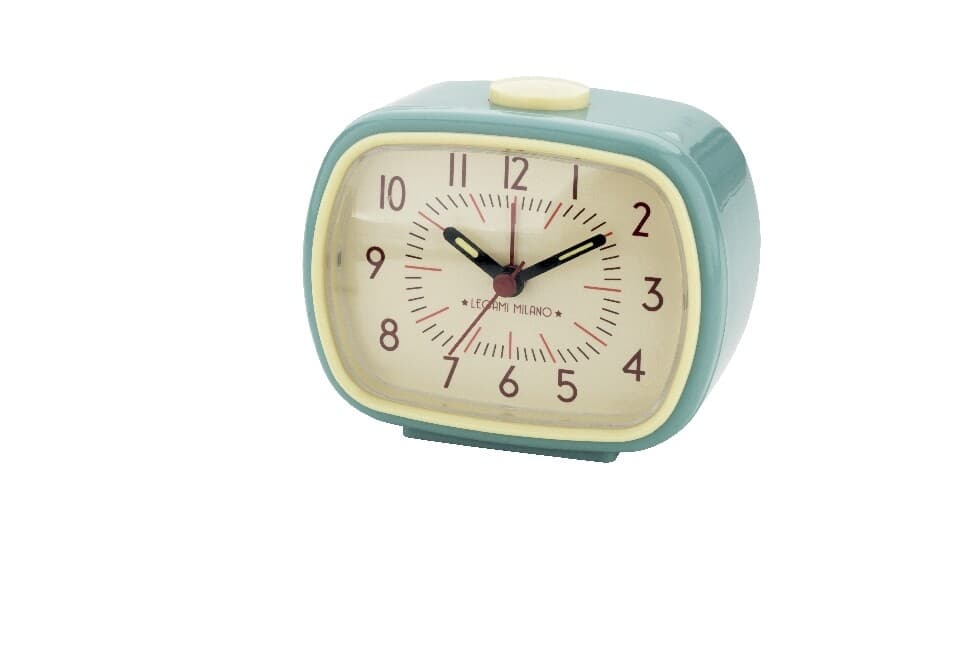 Legami Retro Alarm Clock - Light Blue