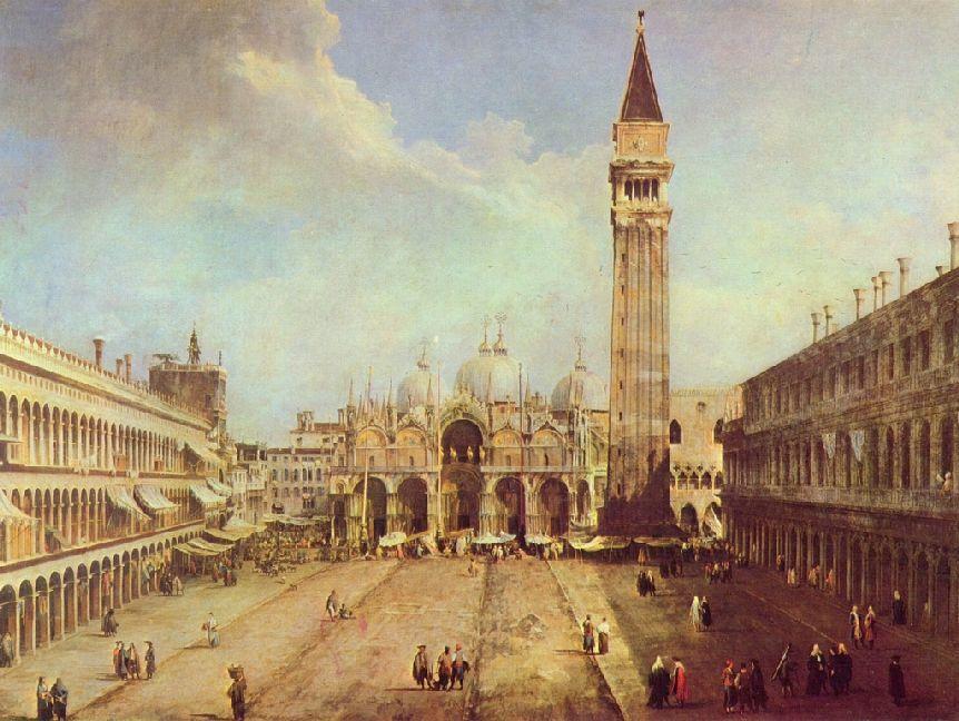 Canaletto (II) - Piazza San Marco - 1.000 Teile (Puzzle)