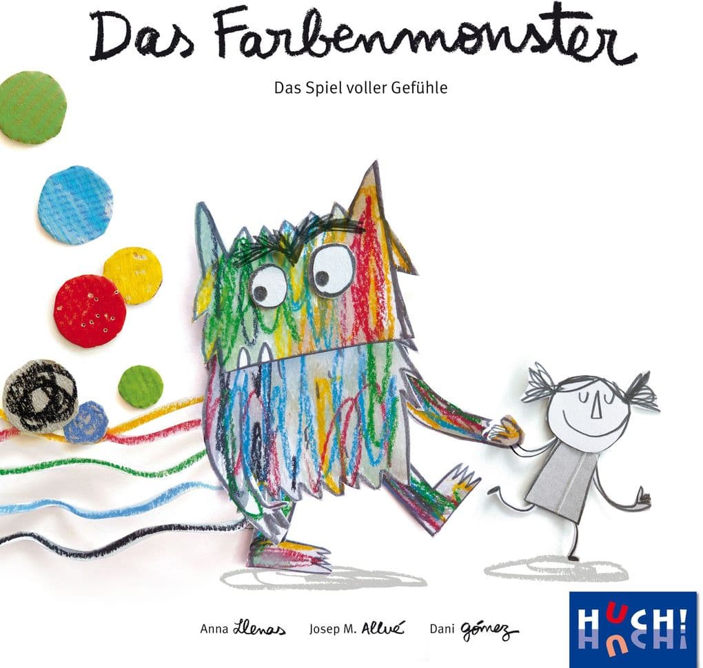 Das Farbenmonster - Das Spiel