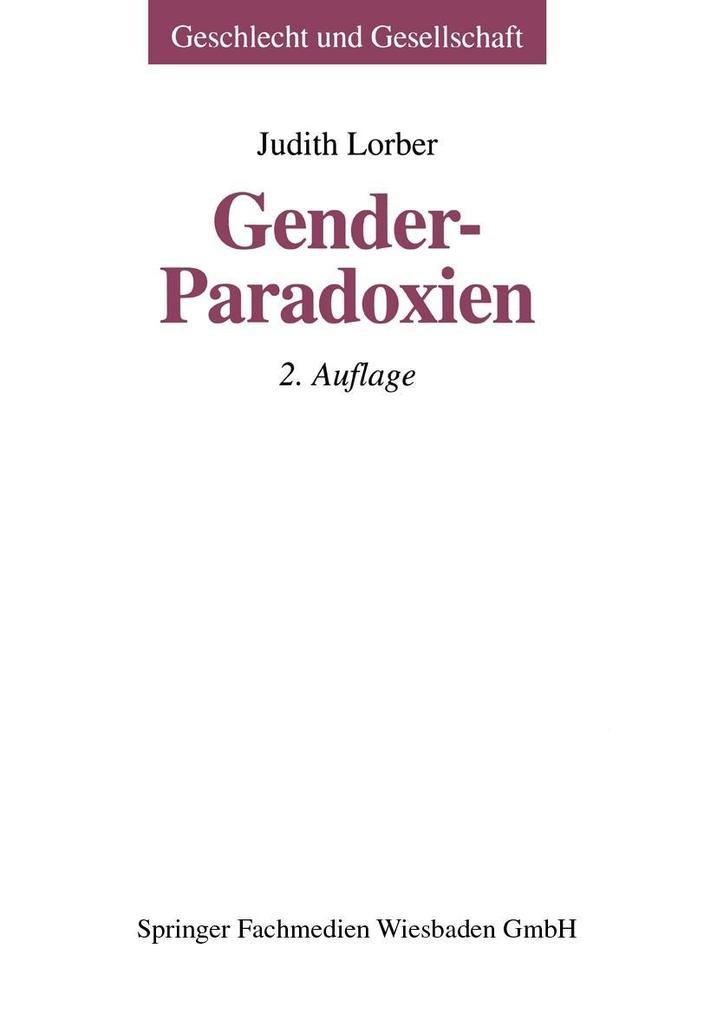 Gender-Paradoxien