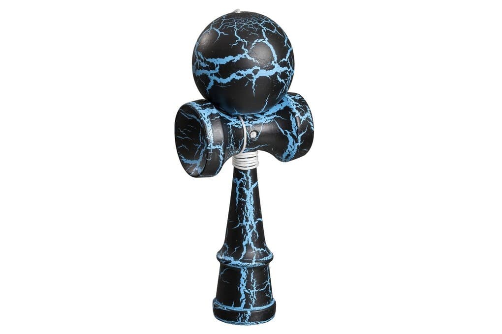 Philos 3803 - Kendama, schwarz blau, Geschicklichkeitsspiel